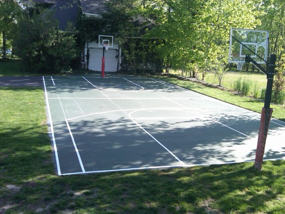 Home Basketball Court - After